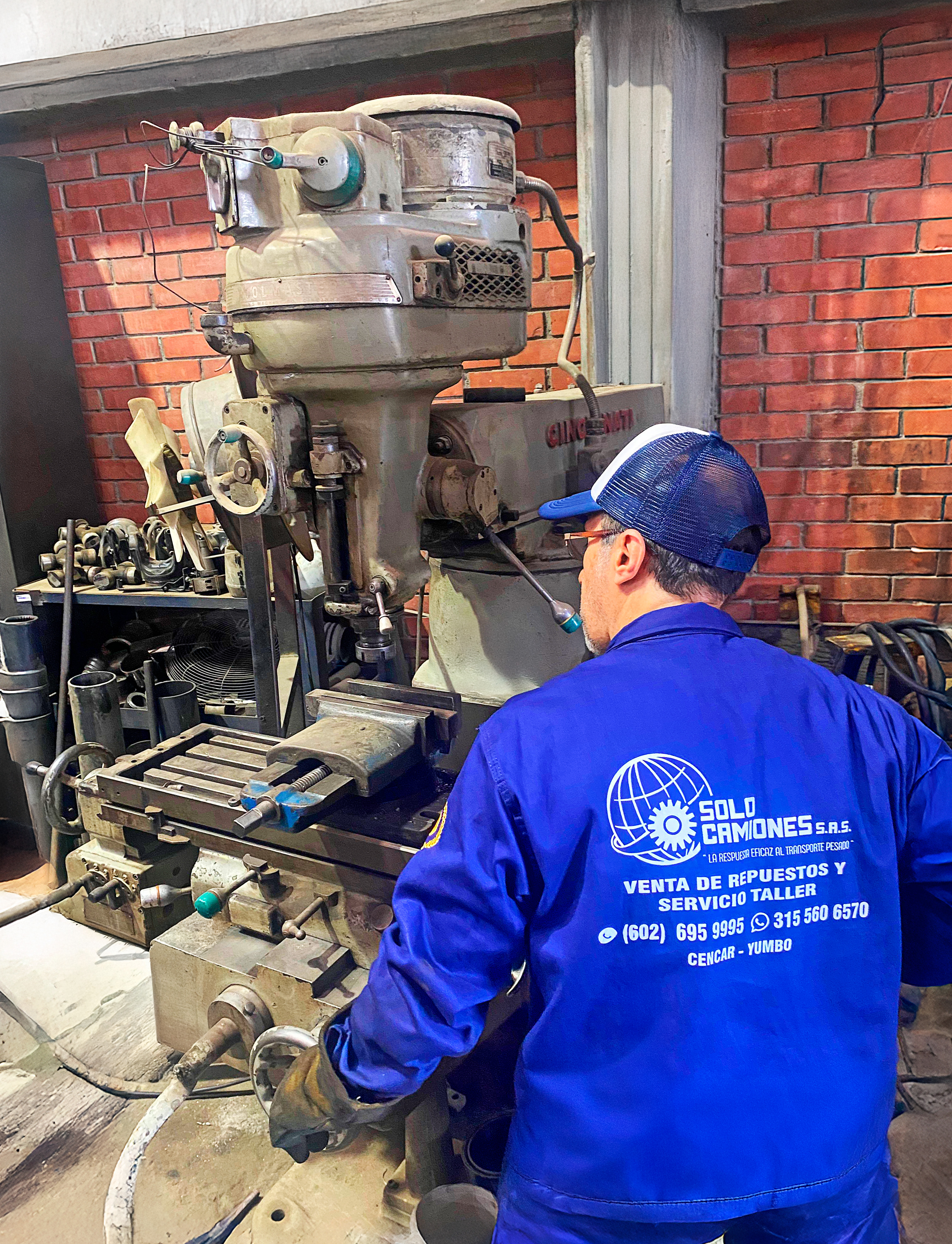 Imagen tornero Solo Camiones