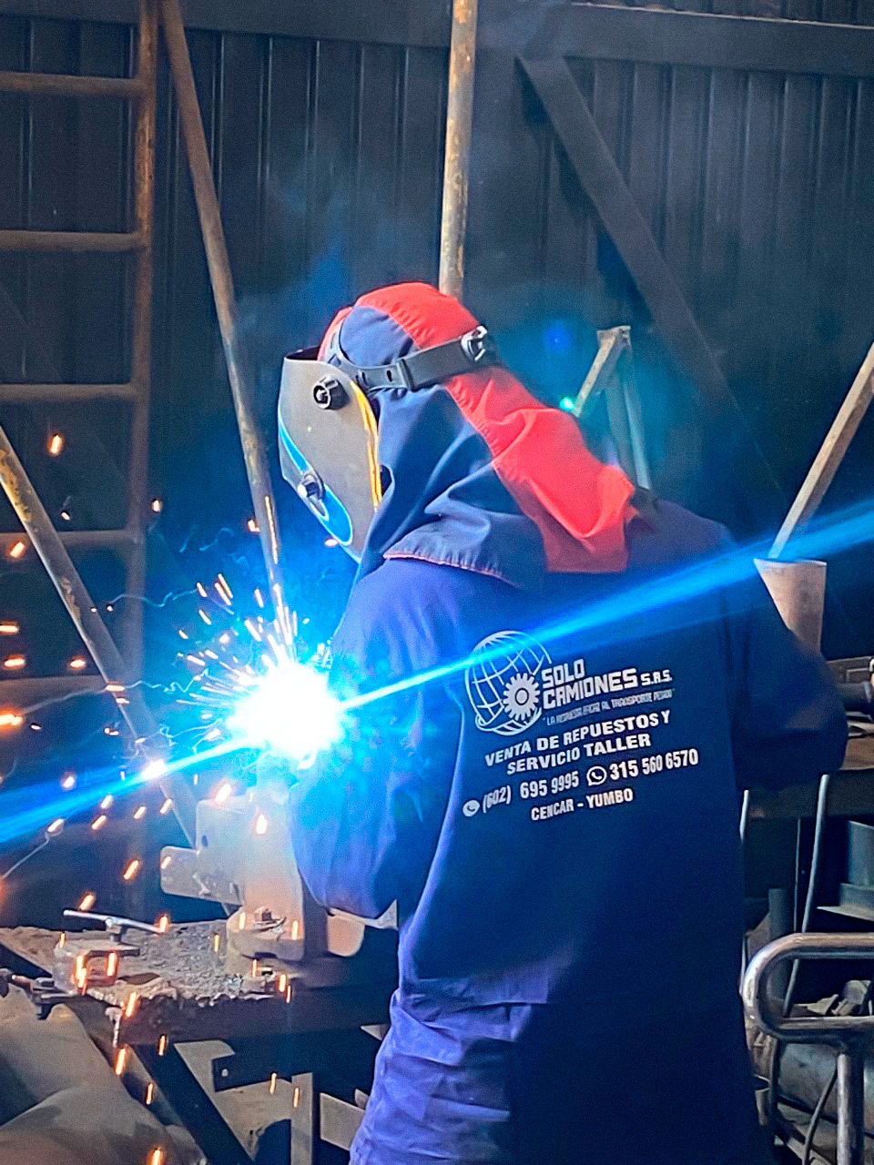 Imagen soldador Solo Camiones 
